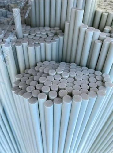 Pack de 10 Tutor de Fibra de Vidrio. Altura 150 cm. y 7 mm de Grosor. Tutores para Sus frutales, Olivo, Vid, Plantas Ornamentales etc.