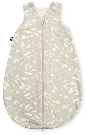Julius Zöllner Sommerschlafsack Jersey Tropic, Größe 50/56 | aus weicher Jersey Baumwolle, sicher und schadstoffgepüft, ideal für warme Sommernächte