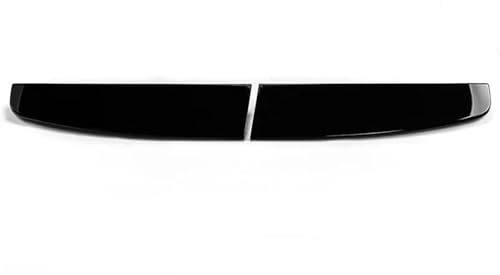 Becquet Toit Kit De Carrosserie Becquet Arrière ABS À Double Porte pour Ford Transit Custom Mk8 2012 2013 2014 2015 2016 2017 2018 2019 2020 2021 2022(Glossy Black)
