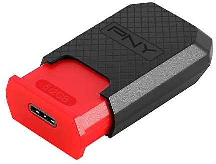 PNY Elite - Memoria Flash USB 3.1 Gen 1 Tipo-C (512 GB)
