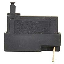 BSD Interruttore di Ricambio, Interruttore per Smerigliatrice Angolare - Modello: HLT-125B - 6A 250V/12A 125V - Compatibile con 115/125mm Smerigliatrice Angolare Black&Decker KG65,KG72,KG90