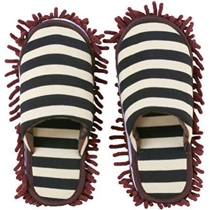 Cabilock 1par Zapatillas De Limpieza Chenille para Piso Cubrezapatillas Multifuncionales De Adecuadas para De Grande Café
