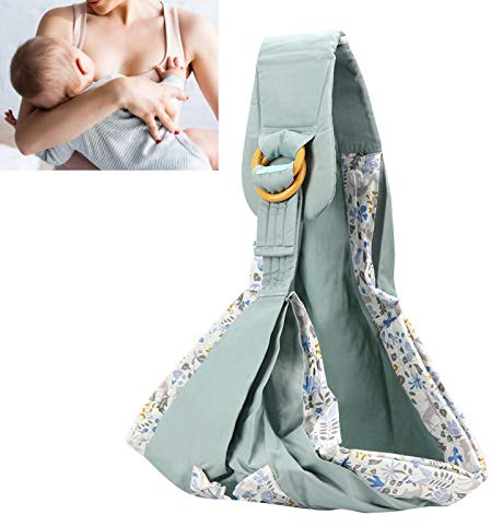 Zwindy Babytrage | Baby Wrap Carrier Ring Sling Tragbare Säuglingsstillpflegeträger für Neugeborene, weich und bequem, für 0-36 Monate.(2#)