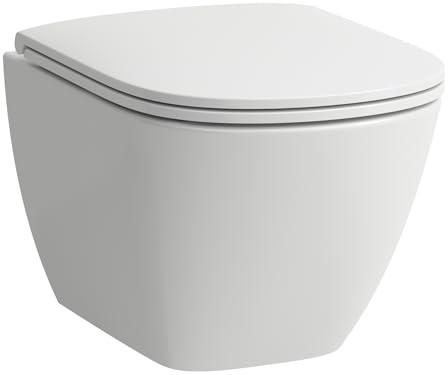LAUFEN LUA Wand-WC Advanced compact, 490x360x345mm, H8200830000001, Farbe: Weiß