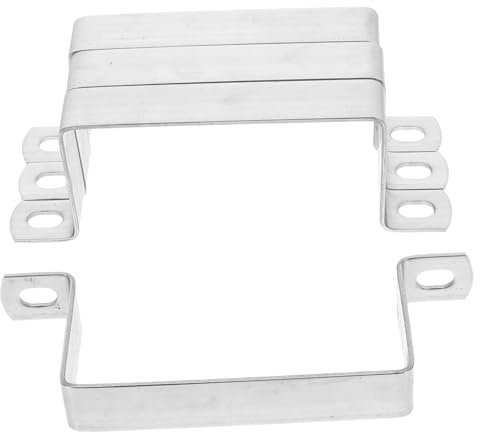 UPKOCH 4pièces Lot De Pinces Pour Tube Carré Support u Pour Travail Du Montage