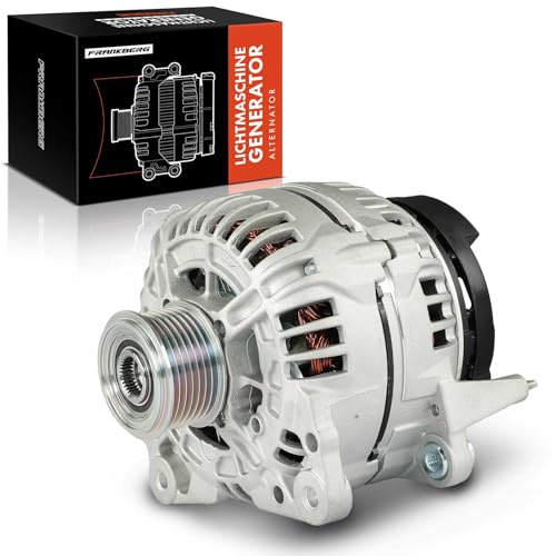 Frankberg Lichtmaschine Generator 150A 2-Polig Kompatibel mit C.a.y.e.n.n.e 9PA 3.2L 3.6L Benzin 2003-2010 T.o.u.a.r.e.g 7L6 7L7 7LA 3.2L 3.6L Benzin 2002-2006 Replace# 0124615026