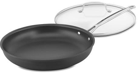 Cuisinart Chef's Classic™ Nonstick Hard Anodized 12 Nonstick Skillet with Glass Cover