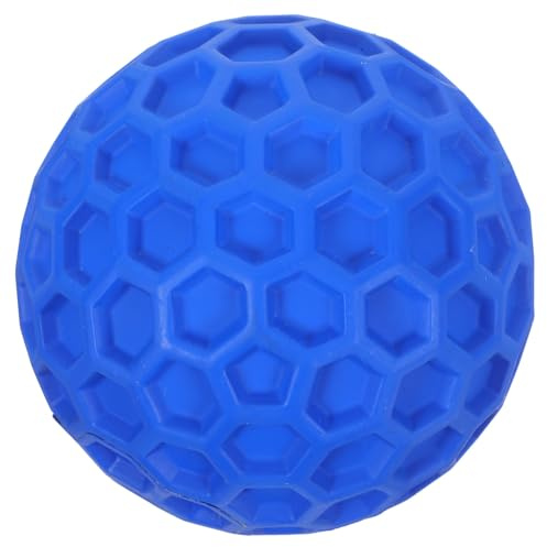 Kisangel Pelota para Moler Perros Pequeños Juguete De Pelota Chirriante Juguete De Masticar De Panal