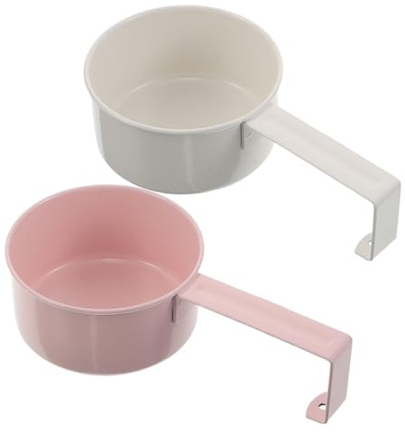 TOGEVAL 2pezzi Cucchiai Dosatori in Metallo per Detersivo Polvere Design Appeso Comodo e Riduce Affaticamento Mani per Lavanderia