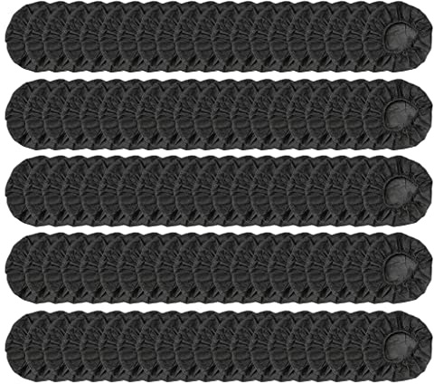 Vdaxvme Pack of 100 Disposable Headphone Covers, Fleece Earmuffs, Dustproof Case, Inner Diameter 50 mm, Replacement Gaming Headset, Gaming Earplugs, Non-Slip Sponge for Headphones