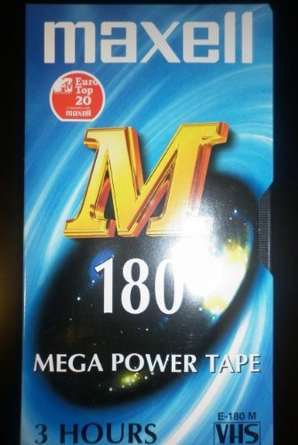 Cassette vidéo VHS Maxell M180
