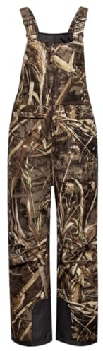 Arctix Kids Insulated Snow Bib Overalls, Realtree Max-5 Camo, X-Small