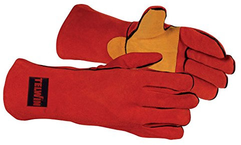 Telwin Gants Professionnels Renforce pour Soudage Mod. Montana Plus