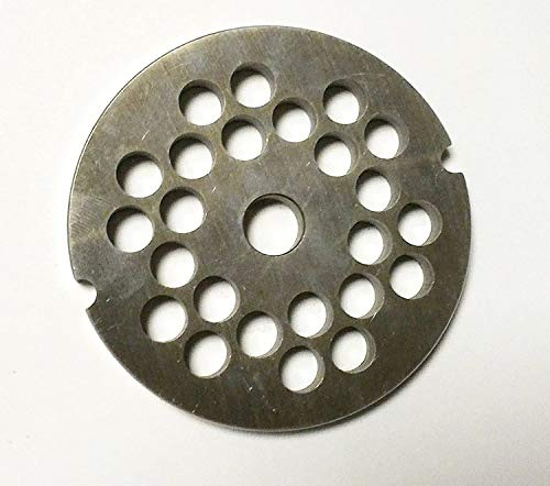TRE SPADE PIASTRA INOX CON FORI DIAMETRO 8mm PER TRITACARNE TC-10/12