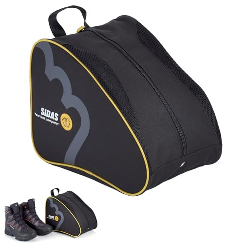 Sidas Nylon Bolsas para Zapatos, Negro (Black),One Size