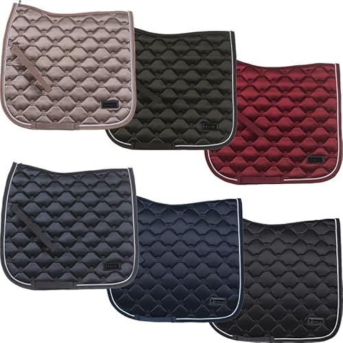 Cavallo CAVALHANAYA Schabracke Satteldecke, Größe:Dressur Warmblut, Farbe:Midnight-Blue