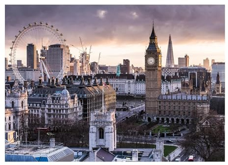 Ravensburger Puzzle London - 1000 Teile Puzzle für Erwachsene | 1000 Teile Stadtpuzzle, Erwachsenenpuzzle, Geschenk für Frauen und Männer