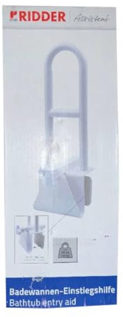 Badewannen Einstiegshilfe aus Stahl A044101 rutschfest Maximale Nennlast 100 kg