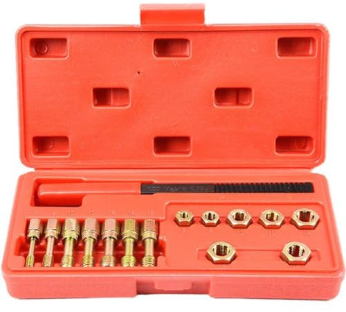 Gewindebohrer-Set, Gewinde-Reparatur-Set, Metrisches Gewinde-restaurierungswerkzeug, Bremsen-unterwagen-Reparatur-Werkzeug Für Die Kfz-Reparatur