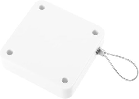 Hoement Automatic Rope Door Closer with Nail-Free Installation Easy to Use Made of Sturdy Abs and Steel Wire for Safety and Security for Bedroom and Household Use
