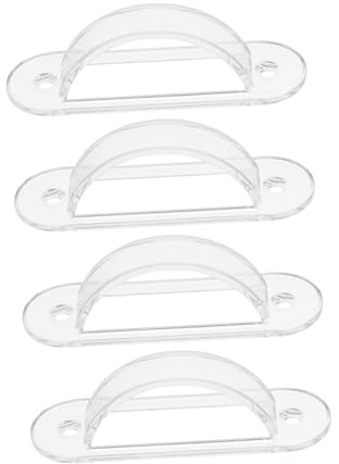 Cabilock 4piezas Cubre Interruptor Pared Protectores De Plástico Prueba De Cerradura Bloqueador De Interruptor Seguro Fácil Instalación