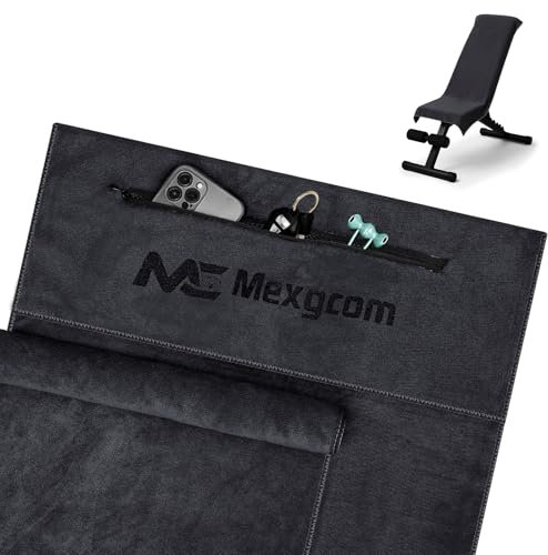 Mexgcom Paquete de 2toallas de fitness y deporte, 120 x 50 cm, microfibra para yoga, entrenamiento y exteriores (también incluye toallas pequeñas de 80 x 40 cm)