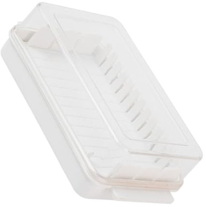 Didiseaon Contenitore Per in Pp Scatola Per Conservare e Formaggio Freschi Trasparente Per Uso in Frigorifero