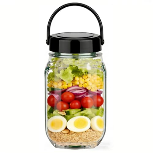 Pod Container Leak Proof Dressing Compartment Bowl Vertical Layered Fruits Lunch Dishwasher