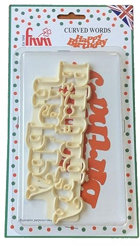 Fmm Sugarcraft Ltd Fondant Icing Cutter-Happy Birthday