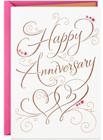 Hallmark Signature Anniversary Card for Couple (Especially Good)