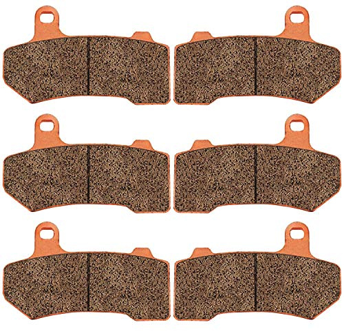 Zinger Brake Pad for Harley Davidson 08-22 FLHR Road King FLHX Street Glide,08-20 FLHTCU Ultra Classic Electra Glide VRSCDX Night Rod,15-22 Road Glide FLTRX Limited FLHXS Street Glide Special
