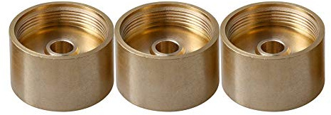 Yibuy Trompeten-Ventilkappen für Trompete, Durchmesser 2,2 cm, 3 Stück