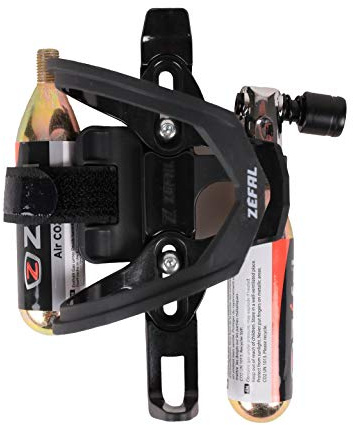 Zéfal Pulse Z2i Co2 Kit Flaschenhalter, Black, Universal, Schwarz