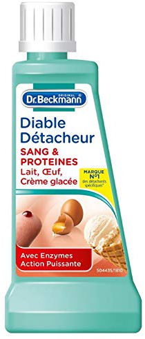 DR BECKMANN - Diable Détacheur Sang & Proteines 50Ml - Lot De 3