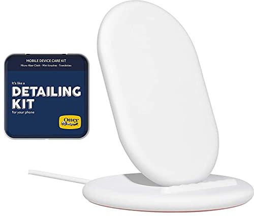 Google Pixel Stand Fast Wireless Charger - Compatible with Pixel 5, 4, 4XL, 3, 3XL - Bundle with Cleaning Kit