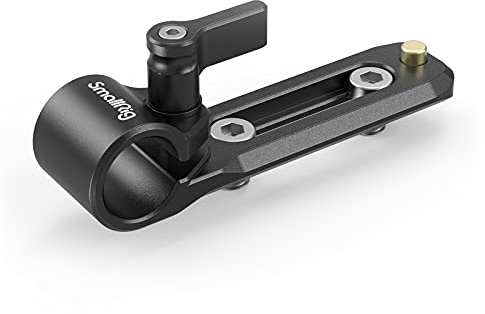 SMALLRIG 15mm Single Bar Clamp Rod Clamp with Integrated NATO Rail für Follow Focus, Monitor und Kamerazubehör - 3011