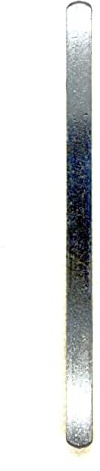 Ersättningsspindel stålstång 7 mm x 7 mm fyrkantig x 150 mm längd zinkfinish för dörr- eller fönsterhandtag paket med 1