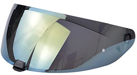Shkalacar Casque de Moto visière,Remplacement de visière de Casque pour HJC i70 i10 Casque Moto Pare-Vent Casque lentille