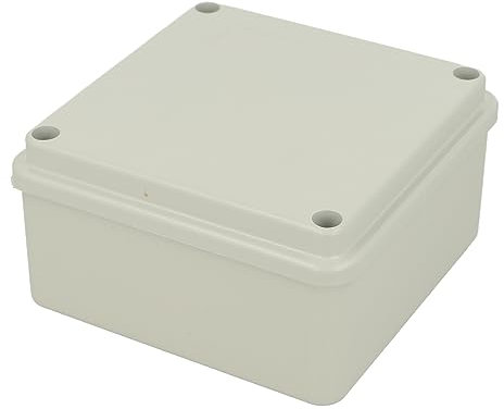 CP1030 | TT PLASTIC ADAPTABLE BOX IP54 100MM X 100M X 50MM IMPACT RESISTANT SMOOTH SIDES BLANK COVER GREY