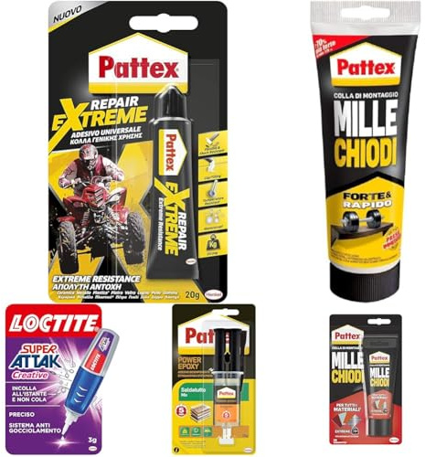 Pattex Repair Extreme Super colla, Colla trasparente multimateriale per interni ed esterni, Colla impermeabile e resistente ad alte temperature, 1 x 20g tubo