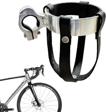 Fahrrad-Wasserflaschenhalter, Retro-Wasserflaschenhalter Für Fahrrad, Fahrrad-Getränkehalter Aus Edelstahl Großer Getränketräger, Fahrradzubehör Für Stadt-, Rennräder Und Mountainbikes