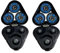 OJAQYUYA Testina di Ricambio Completa for Rasoio, Compatibile con Philips, Serie 5000 S5070 S5110 S5077 S5080 S5420 S5100.(2PCS)