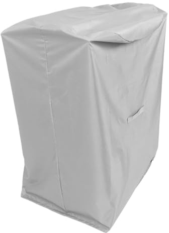 OUNONA Grey Oxford Fabric Cover for Garden Wood Chippers and Mulchers Waterproof and Dustproof Properties