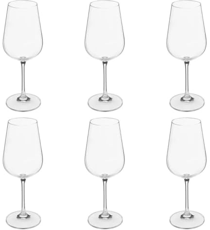 Paris Prix Secret de Gourmet - Lot de 6 Verres à Vin Lena 36cl Transparent