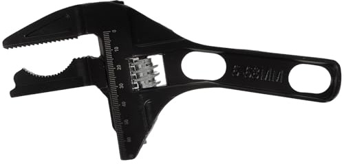 Yardenfun Chiave Giratubi Idraulico in Alluminio Leggero per Riparazioni Bagno e Lavandino Strumento Multiuso Professionale con Apertura Ampia per Fissaggi Attrezzo per Impianti e Veicoli