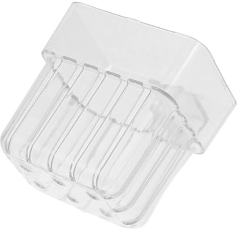 YARNOW Support Mural pour Plantes D’Aquarium en Abs Transparent, Panier Hydroponique Suspendu pour Culture de Plantes Aquatiques, Pot pour Aquarium et Décoration, pour Aquarium