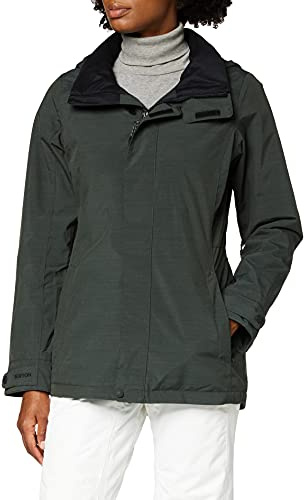 Burton Damen Snowboard Jacke Jet Set, True Black Heather, L, 10081106001