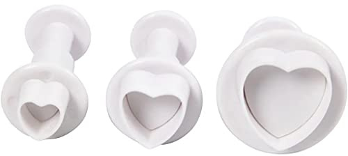 Creativ Company - Emporte-pièces à gâteaux - Coeur - 3 pcs