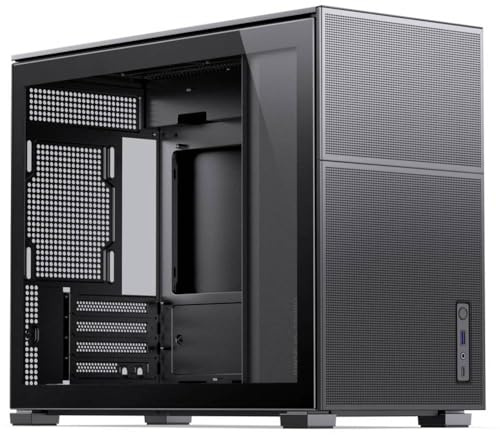 JONSBO D31 MESH mATX Gehäuse, gehärtetes Glas, schwarz
