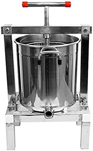 Extracteur De Miel Manuel, Équipement D'Extraction Professionnel pour L'Apiculture en Acier Inoxydable 304, Outil De Centrifugeuse De Miel Commercial, Séparateur De Miel en Nid d'abeille, Presse À M